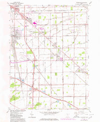 Walbridge 1965 topographic map preview