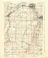 Warren 1908 topographic map thumbnail