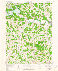 Warsaw 1962 topographic map thumbnail