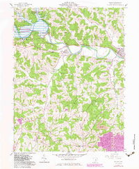 Warsaw 1962 topographic map thumbnail
