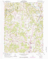 Watertown 1960 topographic map preview