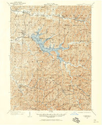 Summerfield 1909 topographic map preview