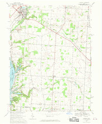 Sunbury 1967 topographic map thumbnail