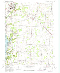 Sunbury 1967 topographic map thumbnail