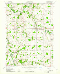 Sycamore 1960 topographic map thumbnail