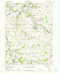 Sycamore 1960 topographic map thumbnail