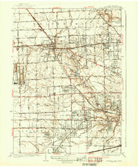 Sylvania 1937 topographic map preview