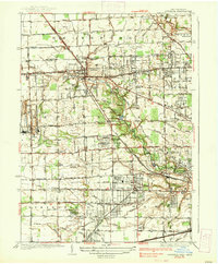 Sylvania 1937 topographic map preview