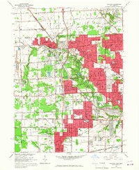 Sylvania 1965 topographic map preview