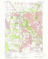 Sylvania 1965 topographic map preview