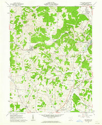 The Plains 1961 topographic map thumbnail