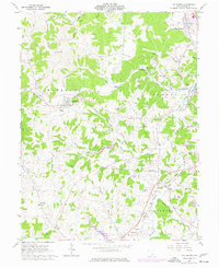 The Plains 1961 topographic map thumbnail