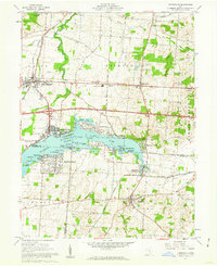 Thornville 1961 topographic map thumbnail