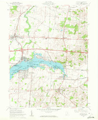 Thornville 1961 topographic map thumbnail