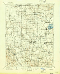 Thurston 1909 topographic map thumbnail