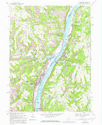 Tiltonsville 1968 topographic map thumbnail