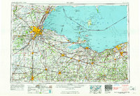 Toledo 1961 topographic map thumbnail