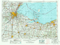 Toledo 1956 topographic map thumbnail