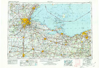 Toledo 1956 topographic map thumbnail