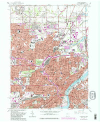 Toledo 1965 topographic map thumbnail