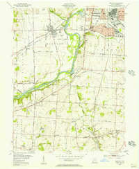 Trenton 1955 topographic map thumbnail
