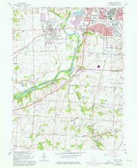 Trenton 1966 topographic map thumbnail
