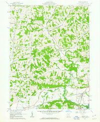 Trinway 1962 topographic map thumbnail