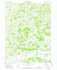Trinway 1962 topographic map preview