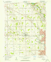 Trotwood 1955 topographic map thumbnail