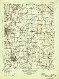 Troy 1944 topographic map preview