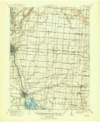 Troy 1914 topographic map preview