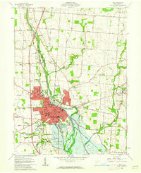 Troy 1961 topographic map thumbnail
