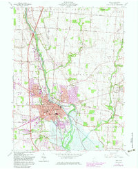 Troy 1961 topographic map thumbnail
