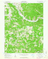 Union Furnace 1961 topographic map thumbnail