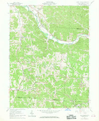 Union Furnace 1961 topographic map thumbnail