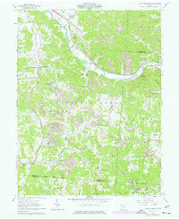 Union Furnace 1961 topographic map thumbnail