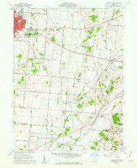 Urbana East 1961 topographic map thumbnail