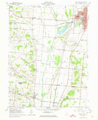 Urbana West 1961 topographic map thumbnail