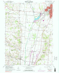 Urbana West 1961 topographic map thumbnail