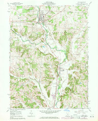 Utica 1961 topographic map thumbnail