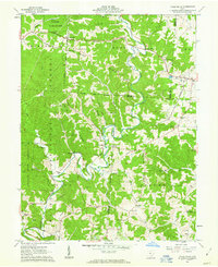Vales Mills 1961 topographic map thumbnail