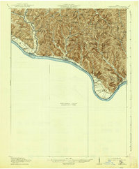 Vanceburg 1919 topographic map thumbnail