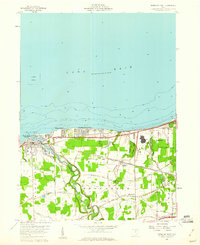 Vermilion East 1959 topographic map thumbnail