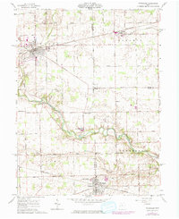 Versailles 1961 topographic map thumbnail
