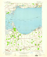 Vickery 1957 topographic map thumbnail