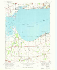 Vickery 1969 topographic map thumbnail
