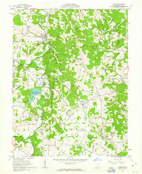 Vinton 1961 topographic map preview