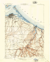 Sandusky 1904 topographic map preview