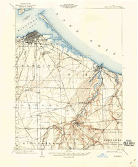 Sandusky 1904 topographic map preview