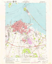 Sandusky 1969 topographic map preview